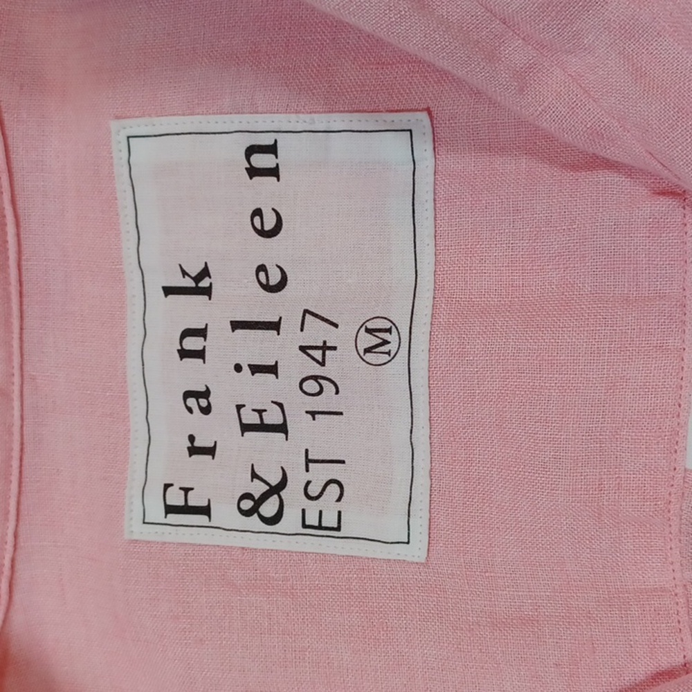 Frank & Eileen Dusty Rose Button-Front Maxi Shirt Dress - Picture 5 of 15